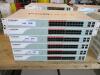 LOT OF 2 , FORTINET FORTISWITCH FS-224D-POE 24 PORT MANAGED GIGABIT POE SWITCH