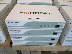 LOT OF 4 , FORTINET FORTIGATE FG-60D WIFI FIREWALL