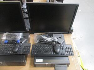 DELL OPTIPLEX 990 CORE i7 VPRO WINDOWS 10 PRO, 500 GB HD, 4 GB RAM, W/ 19'' DISPLAY ,KEYBOARD & MOUSE