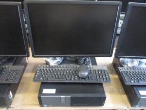 DELL OPTIPLEX 9010 CORE i7 VPRO WINDOWS 10 PRO, 500 GB HD, 8 GB RAM, W/ 22'' DISPLAY ,KEYBOARD & MOUSE