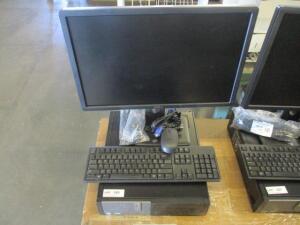 DELL OPTIPLEX 9010 CORE i7 VPRO WINDOWS 10 PRO, 500 GB HD, 8 GB RAM, W/ 22'' DISPLAY ,KEYBOARD & MOUSE