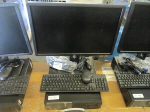 DELL OPTIPLEX 9010 CORE i7 VPRO WINDOWS 10 PRO, 500 GB HD, 8 GB RAM, W/ 22'' DISPLAY ,KEYBOARD & MOUSE