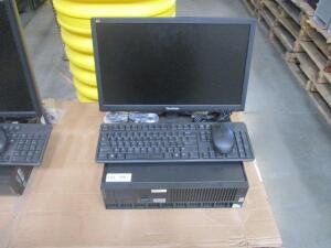 DELL D01D FONALITY N SERIES 320 GB HD, 1 GB RAM, W/ 19'' DISPLAY, KEYBOARD & MOUSE