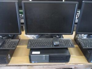 DELL OPTIPLEX 9010 CORE i7 VPRO WINDOWS 10 PRO, 500 GB HD, 8 GB RAM, W/ 22'' DISPLAY ,KEYBOARD & MOUSE