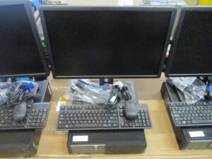 DELL OPTIPLEX 9010 CORE i7 VPRO WINDOWS 10 PRO, 500 GB HD, 8 GB RAM, W/ 22'' DISPLAY ,KEYBOARD & MOUSE