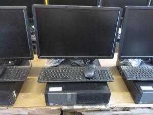 DELL OPTIPLEX 9010 CORE i7 VPRO WINDOWS 10 PRO, 500 GB HD, 8 GB RAM, W/ 22'' DISPLAY ,KEYBOARD & MOUSE