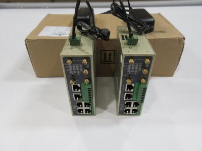 LOT OF (24) INHAND IR915L INDUSTRIAL CELLULAR ROUTER WITH AC, P/N: FS18-W-S-GPS, (NEW)