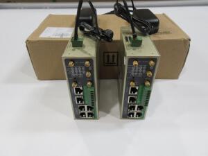 LOT OF (36) INHAND IR915L INDUSTRIAL CELLULAR ROUTER WITH AC, P/N: FS18-W-S-GPS, (NEW)