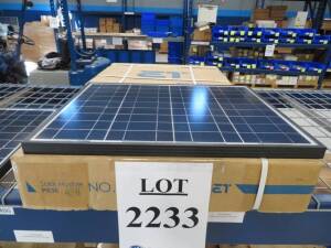 LOT OF (10) ET 45W SOLAR PANELS, MODEL: ET-P63645WB, (NEW)