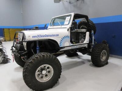 1980 JEEP WITH SUPER SWAMPER 39.5 X 13.50-17LT TIRES AND KING OFF-ROAD RACING SHOCKS, MILES: 98634, VIN# JOM93ECO34517