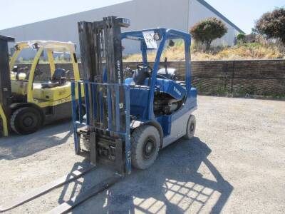 HYSTER H50FT PROPANE FORKLIFT, MAX 4800 LBS., 4586 HRS., S/N: L177B21877F, (NEEDS SERVICE)