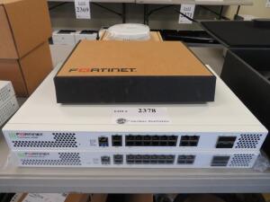 LOT (2) FORTINET FORTIGATE 200E AND 201E