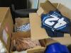 LOT ASST'D MARTINEZ CLIPPERS BASEBALL HATS, JERSEYS, SWEATERS, T-SHIRTS, AND GIVEAWAYS - 12