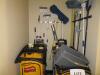 LOT JANITOR CARTS, AND VACUUMS