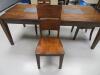 LOT (2) DINING TABLES WITH ASST'D CHAIRS - 3