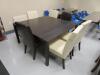 LOT (2) DINING TABLES WITH ASST'D CHAIRS - 6