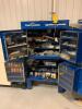 Large lot of assorted Norland Blow molder repair parts in Echlin Cabinet and on pallet racking.<br><br />