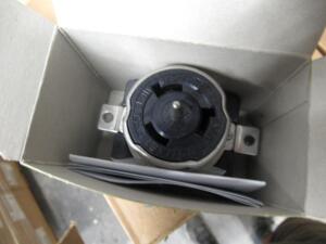 (1400) LEVITON CS6369 3-POLE 4-WIRE LOCKING CS RECEPTACLES (NEW) (LOCATED 3855 W. HARMON LAS VEGAS NEVADA)