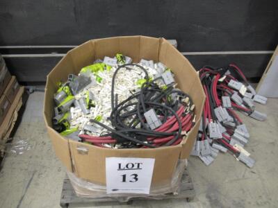 (LOT) ASST'D BATTERY QUICK CONNECT BATTERY PLUG KITS (LOCATED 3855 W. HARMON LAS VEGAS NEVADA)