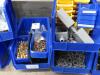 (LOT) ASST'D HARDWARE, BOLTS, WASHERS, NUTS, LOCK SPRING LATCHES, AND ULINE PLASTIC STACKABLE BINS (LOCATED 3855 W. HARMON LAS VEGAS NEVADA) - 5