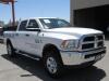 2015 DODGE RAM 2500 4X4 HEAVY DUTY CREW CAB PICKUP WITH 44,134 MILES, 6.7L CUMMINS TURBO DIESEL ENGINE 74-1/2" BED, DODGE OEM CHROME WHEELS WITH 35" T - 2