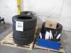 (8) USED TOYO A/TII OPEN COUNTRY 33" LT305/55R20 TIRES (LOCATED 3855 W. HARMON LAS VEGAS NEVADA)