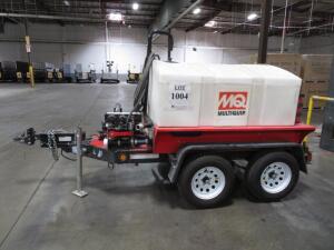 2018 MQ MULTIQUIP WT5C 525 GAL. MOBILE WATER TRAILER WITH MQ QP-2H CENTRIFUGAL PUMP, AND HONDA GX 120 ENGINE, TRAILER VIN#: 4GNBM1226JB048065 (LOCATIO