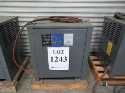 SCR 200 208/240/480 VOLT BATTERY CHARGER MODEL SCR20024600S1H (LOCATION: 6781 Eight Street, Buena Park, CA 90620)