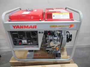 YANMAR AIR-COOLED DIESEL GENERATOR MODEL YDG3700EV-6EI (NEW) (LOCATION: 6781 Eight Street, Buena Park, CA 90620)