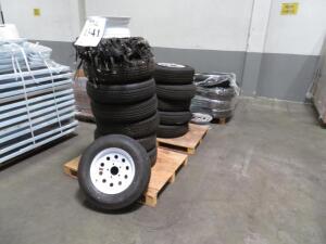 LOT OF ASSTD TIRES (LOCATION: 6781 Eight Street, Buena Park, CA 90620)