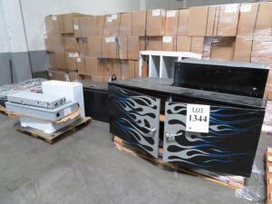 LOT OF ASSTD CABINETS (LOCATION: 6781 Eight Street, Buena Park, CA 90620)