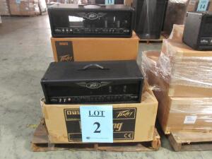 LOT (4) PEAVEY VALVEKING VK 100 GUITAR TUBE HEAD, (CUSTOMER RETURNS), (LOCATION SEC.7)