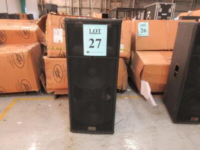 LOT (8) ASST'D PEAVEY SP4 SPEAKERS, (CUSTOMER RETURNS), (LOCATION SEC.7)