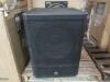 LOT (2) PEAVEY RBN 118 SUB 120US POWERED SUBWOOFERS, (CUSTOMER RETURNS), (LOCATION SEC.7)