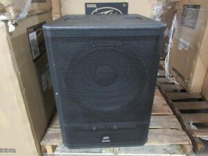 LOT (2) PEAVEY RBN 118 SUB 120US POWERED SUBWOOFERS, (CUSTOMER RETURNS), (LOCATION SEC.7)