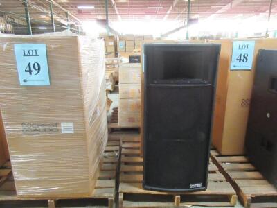 LOT (6) CREST AUDIO CT2 LOUDSPEAKERS, (CUSTOMER RETURNS), (LOCATION SEC.7)