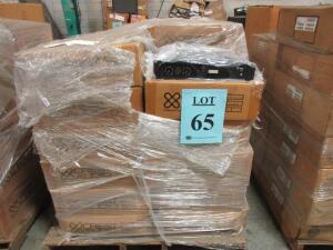 LOT (23) ASST'D CREST AUDIO AMPLIFIERS, LT2000, LT1500, CPX1500, ETC., (CUSTOMER RETURNS), (LOCATION SEC.7)