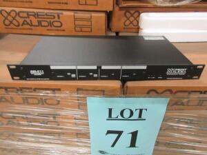 LOT (28) CREST AUDIO AM-411 AUTOMATIC MIXERS, (CUSTOMER RETURNS), (LOCATION SEC.7)