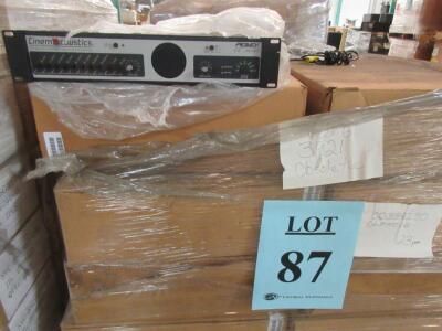 LOT (23) CA-M300 CINEMA MONITOR/CONTROLLERS, (CUSTOMER RETURNS), (LOCATION SEC.7)