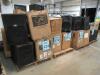 LOT (21) ASST'D PEAVEY SPEAKERS, 115 SUB, IMPULSE 12D, PV 15PM, DM 118 SUB, (CUSTOMER RETURNS), (LOCATION SEC.7)