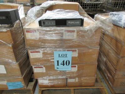 LOT (18) ASST'D CREST AUDIO AMPLIFIERS, CKI4001, V650, CKS400, ETC., (CUSTOMER RETURNS), (LOCATION SEC.7)