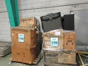 LOT (21) ASST'D PEAVEY GUITAR AMPLIFIERS, (2 PALLETS), (CUSTOMER RETURNS), (LOCATION SEC.7)