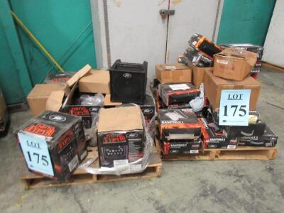 LOT ASST'D NANO VYPYR BATTERY POWERED AMPLIFIERS, AND VYPYR FOOT CONTROLLERS, (CUSTOMER RETURNS), (LOCATION SEC.8)