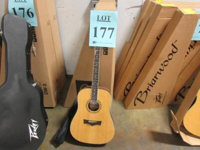 LOT (3) PEAVEY DW-2 ACOUSTIC ELECTRIC GUITAR, (CUSTOMER RETURNS), (LOCATION SEC.9)