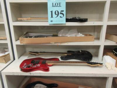 LOT (5) ASST'D PEAVEY ELECTRIC GUITARS, (CUSTOMER RETURNS), (LOCATION SEC.9)