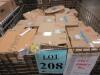 LOT ASST'D ELECTRICAL COMPONENTS, SCREWS, PLUS ASST'D PARTS IN (23) METAL WIRE BASKETS, (LOCATION SEC.9) - 9