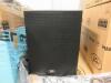 LOT (8) PEAVEY HISYS H15 SUBWOOFER, 230V, WITH COVERS, MADE IN ITALY, (LOCATION SEC.9)