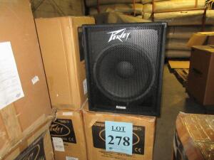 LOT (6) PEAVEY PV 118D SUBWOOFERS, (CUSTOMER RETURNS), (LOCATION SEC.5)