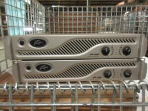 LOT ASST'D IPR-1600 AND IPR-3000 AMPS, IN (6) METAL WIRE BASKETS, (CUSTOMER RETURNS), (LOCATION SEC.5)