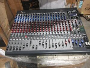 LOT (12) ASST'D PEAVEY MASTER 24FX MIXING CONSOLES, (CUSTOMER RETURNS), (LOCATION SEC.1)